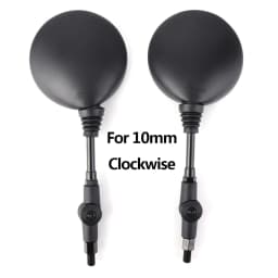 8MM/10MM Retro Rearview Motorcycle Folding Rear View Mirror Motorcross ATV UTV Motorbike For BMW R1250GS For Honda For Kawasaki