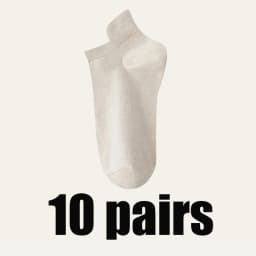 20pieces=10 Pairs Women Socks Summer High Quality Comfy Casual Ankle Sock Simple Solid Color Low Cut Cotton Short Elastic Sox