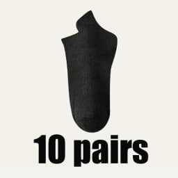 20pieces=10 Pairs Women Socks Summer High Quality Comfy Casual Ankle Sock Simple Solid Color Low Cut Cotton Short Elastic Sox