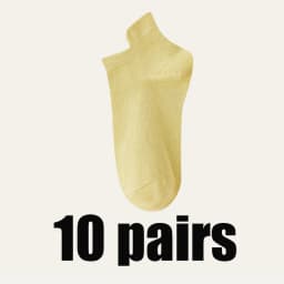 20pieces=10 Pairs Women Socks Summer High Quality Comfy Casual Ankle Sock Simple Solid Color Low Cut Cotton Short Elastic Sox