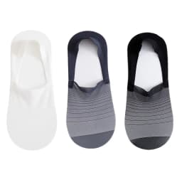 3pairs Men's Socks Summer Ultra-thin Invisible Elastic Silicone Non-slip Boat Sock Mesh Breathable Comfortable No Show Sokken