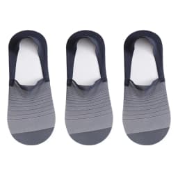 3pairs Men's Socks Summer Ultra-thin Invisible Elastic Silicone Non-slip Boat Sock Mesh Breathable Comfortable No Show Sokken