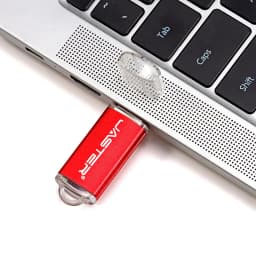 JASTER Free Key Chain USB Flash Drive 128GB Black Pen Drive 64GB Blue Memory Stick 32GB Creative Gift Pendrive 16GB Red U Disk