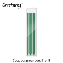 2.8mm Solid Carpenter Deep Hole Maker Construction Pencils with Built in Sharpener for Woodworking Drafting Architect Tool