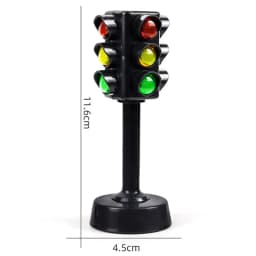 New Children's Gifts Classic Toys Mini Children's Toys Signal Lamp Traffic Light Plastic Model Traffic Lights