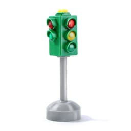 New Children's Gifts Classic Toys Mini Children's Toys Signal Lamp Traffic Light Plastic Model Traffic Lights