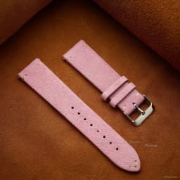 Quick Release Soft Suede Strap 22mm 18mm 20mm for Samsung Watch6 5/4/3 Calfskin Bracelet for Women Men Wristband Hand Sewn Band