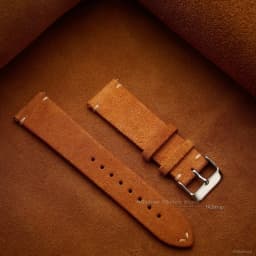 Quick Release Soft Suede Strap 22mm 18mm 20mm for Samsung Watch6 5/4/3 Calfskin Bracelet for Women Men Wristband Hand Sewn Band