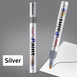 Metal Permanent Paint Marker Pen Waterproof Car Tyre Tire Tread Rubber Graffiti Touch Scratch Wet Wax Highlighter White Markers