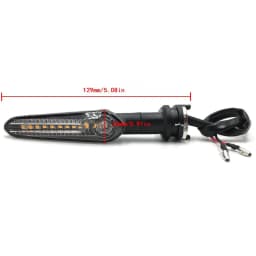 Motorcycle LED Turn Signal Light Flowing Water Amber Front Rear Indicator Flasher Lamp For Yamaha MT07 MT03 MT09 Tracer XSR 700