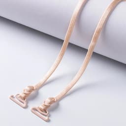 1Pairs Women Thin Spaghetti Strap Underwear Straps Invisible Shoulder Strap Non-slip Bra Strap 5mm Black Lingerie Accessories