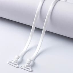 1Pairs Women Thin Spaghetti Strap Underwear Straps Invisible Shoulder Strap Non-slip Bra Strap 5mm Black Lingerie Accessories