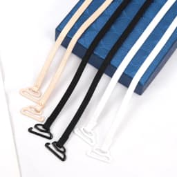 1Pairs Women Thin Spaghetti Strap Underwear Straps Invisible Shoulder Strap Non-slip Bra Strap 5mm Black Lingerie Accessories