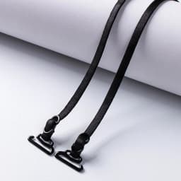 1Pairs Women Thin Spaghetti Strap Underwear Straps Invisible Shoulder Strap Non-slip Bra Strap 5mm Black Lingerie Accessories