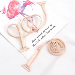 1Pairs Women Thin Spaghetti Strap Underwear Straps Invisible Shoulder Strap Non-slip Bra Strap 5mm Black Lingerie Accessories