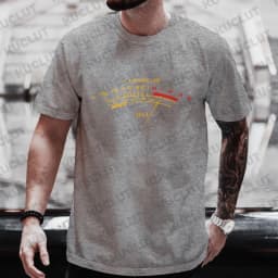 Vintage VU Meter Print Men Street T-Shirts Summer Men's T Shirt Clothing Oversized Men High Quality Tshirt Graphic T Shirts
