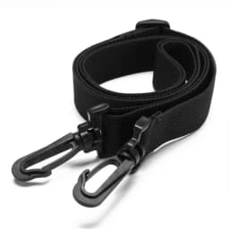 2.5cm Wide Computer Bag Strap PP Webbing For Men's Handbag Briefcase Crossbody Bag Shoulder Belts Adjustable Long Bands Black