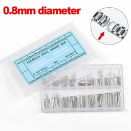 Watch Band Link Pins 360PCS 6-23mm Strainless Steel Latch Pins Watchband Strap Bracelets Connecting Pins Watchmaker Repair Tools