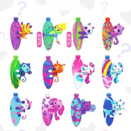 Wild Blossom Tree Bananas Fragrant Cute Animals Finger Surprise Toys Scent Blind Box Birthday Gifts
