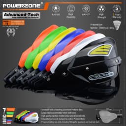 Powerzone Probend Handguards For Honda KTM ADV EXC EnduroHusqvarna TE CRF WRF DRZ KLX Motorcycle Dirt Bike ATV Handlebar