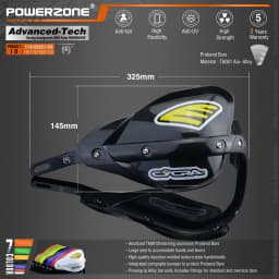 Powerzone Probend Handguards For Honda KTM ADV EXC EnduroHusqvarna TE CRF WRF DRZ KLX Motorcycle Dirt Bike ATV Handlebar