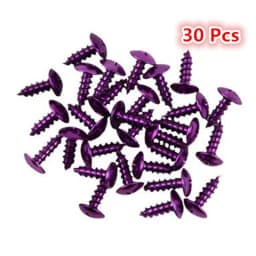 30 PCS 6 Colors Available Moto Parts Universal Motorbike Screws Fixed Accessories Motorcycle Bolts Kit Fastener Screw