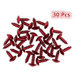 30 PCS 6 Colors Available Moto Parts Universal Motorbike Screws Fixed Accessories Motorcycle Bolts Kit Fastener Screw