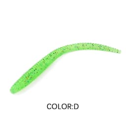 Supercontinent Slow SinkingTrout Worm Soft Baits 20PCS Artificial Fishing Lures Sea Worms Earthworm Fishing Soft Lures Wobblers
