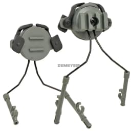 Tactical Helmet Accessories Airsoft Headset Holder Fast Helmets Rail Adapter Set Adjustable Rail Suspension Bracket