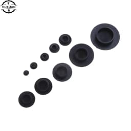10PCS M5-24 Practical Black Hex Socket Fasteners Screws Covers Caps Allen Bolt Screw Nut Round Head Cover Cap Protector