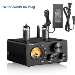 AIYIMA Audio T9 HiFi Bluetooth 5.0 Vacuum Tube Amplifier USB DAC Stereo Amplificador COAX OPT VU Meter Amplifier Speaker Amplify