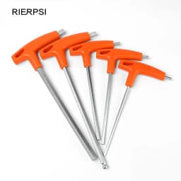 1/4/8PCS Flat/Ball Head Hex Key Allen Wrench Hand Tool T-Handle Hex Key Wrench Ball End Allen Hex Key Wrench Spanner