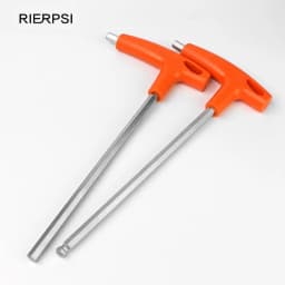 1/4/8PCS Flat/Ball Head Hex Key Allen Wrench Hand Tool T-Handle Hex Key Wrench Ball End Allen Hex Key Wrench Spanner