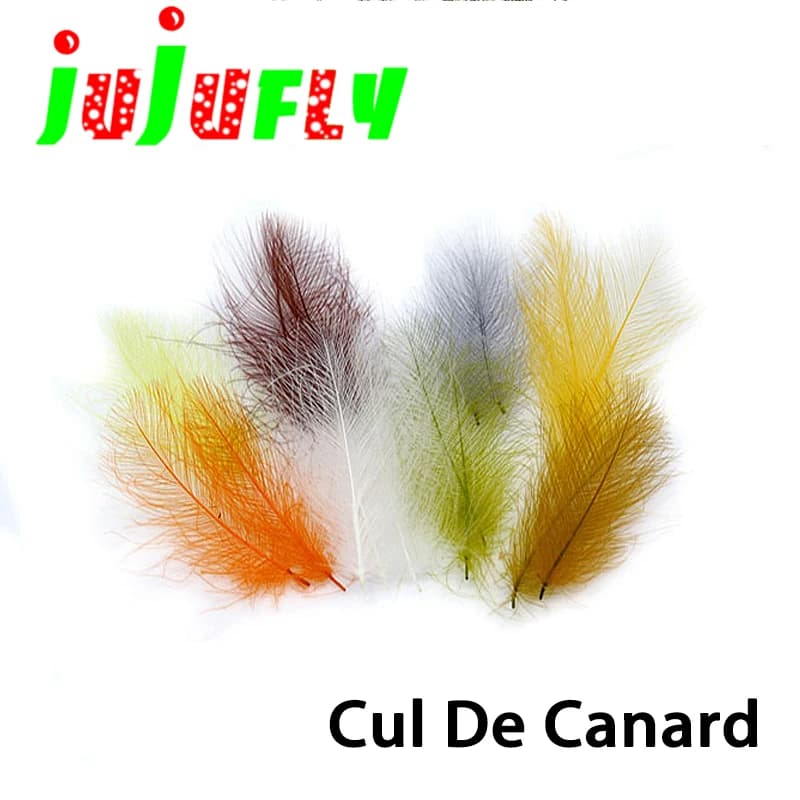 Premium Fly Tying Duck CDC Feathers Net 0.5g Cul De Canard Duck Butt Feathers Dry Fly Wings Fly Tying Materials