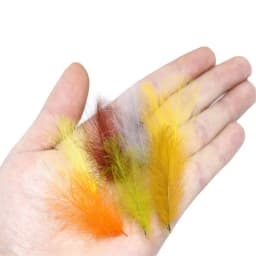 Premium Fly Tying Duck CDC Feathers Net 0.5g Cul De Canard Duck Butt Feathers Dry Fly Wings Fly Tying Materials