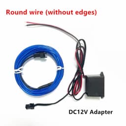 Flexible Neon Light 1M/2M/3M/5M/10M EL Wire Led Neon Dance Party Atmosphere Decor Lamp RopeTube Waterproof Multicolor Led Strip