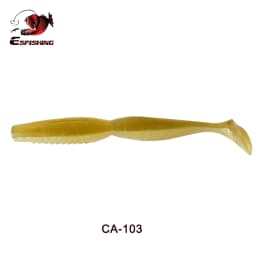 ESFISHING Soft Fishing Lures Spiner Shad 100mm125mm Spindle Jigging SwimBait Pesca Zander Pike Perch Walleye