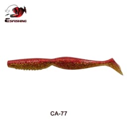 ESFISHING Soft Fishing Lures Spiner Shad 100mm125mm Spindle Jigging SwimBait Pesca Zander Pike Perch Walleye