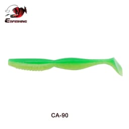 ESFISHING Soft Fishing Lures Spiner Shad 100mm125mm Spindle Jigging SwimBait Pesca Zander Pike Perch Walleye