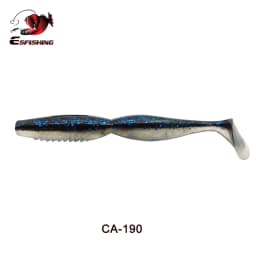 ESFISHING Soft Fishing Lures Spiner Shad 100mm125mm Spindle Jigging SwimBait Pesca Zander Pike Perch Walleye