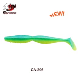 ESFISHING Soft Fishing Lures Spiner Shad 100mm125mm Spindle Jigging SwimBait Pesca Zander Pike Perch Walleye