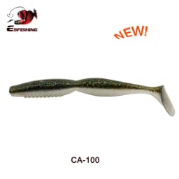 ESFISHING Soft Fishing Lures Spiner Shad 100mm125mm Spindle Jigging SwimBait Pesca Zander Pike Perch Walleye