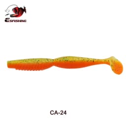 ESFISHING Soft Fishing Lures Spiner Shad 100mm125mm Spindle Jigging SwimBait Pesca Zander Pike Perch Walleye