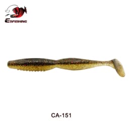 ESFISHING Soft Fishing Lures Spiner Shad 100mm125mm Spindle Jigging SwimBait Pesca Zander Pike Perch Walleye