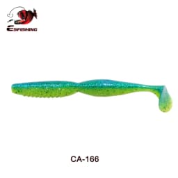 ESFISHING Soft Fishing Lures Spiner Shad 100mm125mm Spindle Jigging SwimBait Pesca Zander Pike Perch Walleye