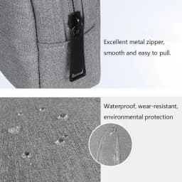 Waterproof Digital Accessories Storage Bag Large Capacity Portable Travel Carrying Organizer Bag for Mobile Phone USB Cable Band