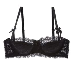 MOYISU 1/2 Ear AB Cup Pure Desire Girl Bra Set | Pull-up Bra Set With Bow Breathable French Lace Bra | Anti-Slip Cup Date Night
