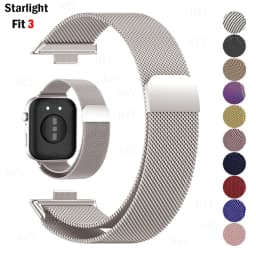 Milanese Loop Band For Huawei Watch FIT 3 Strap smart Magnetic stainless steel correa for Huawei fit3 2024 NEWEST Accessories