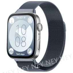 Milanese Loop Band For Huawei Watch FIT 3 Strap smart Magnetic stainless steel correa for Huawei fit3 2024 NEWEST Accessories