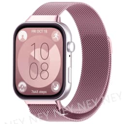 Milanese Loop Band For Huawei Watch FIT 3 Strap smart Magnetic stainless steel correa for Huawei fit3 2024 NEWEST Accessories